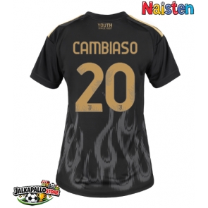 Juventus Andrea Cambiaso #20 Kolmaspaita Naisten 2026-27 Lyhythihainen